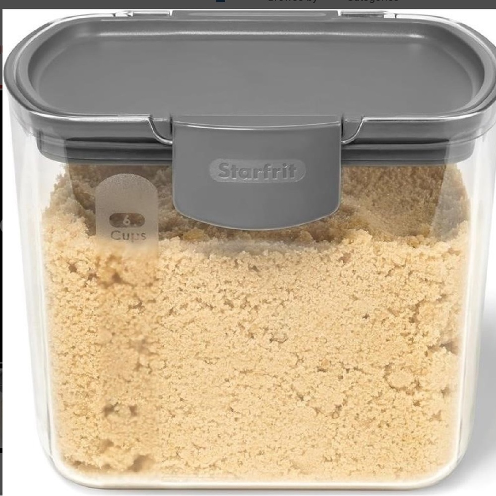 Starfrit PROKEEPER Brown Sugar Container with Terracotta Disk